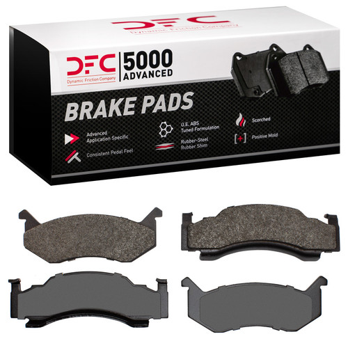 DFC 73-97 Chrysler New Yorker Front 5000 Advanced Semi Metallic Brake Pads