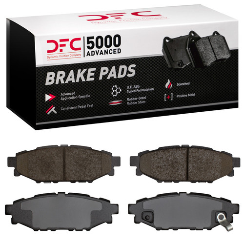 DFC 5000 Advanced Ceramic Rear Brake Pads, Subaru Impreza 2005-2023