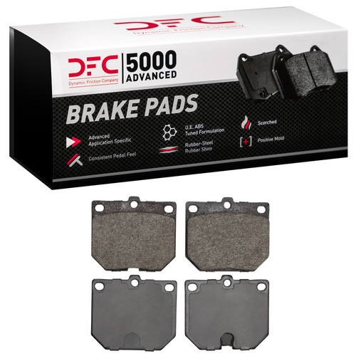 DFC 5000 Advanced Ceramic Front Brake Pads, Nissan 260Z 1969-1983
