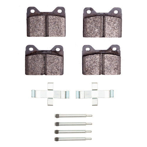 DFC 5000 Advanced Low-Metallic Front Brake Pads and Hardware Kit, BMW 1800 1969-1976