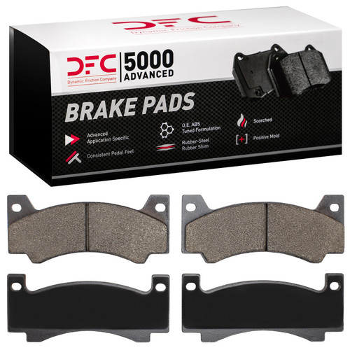 DFC 5000 Advanced Semi-Metallic Front Brake Pads, American Motors Hornet 1969-1978