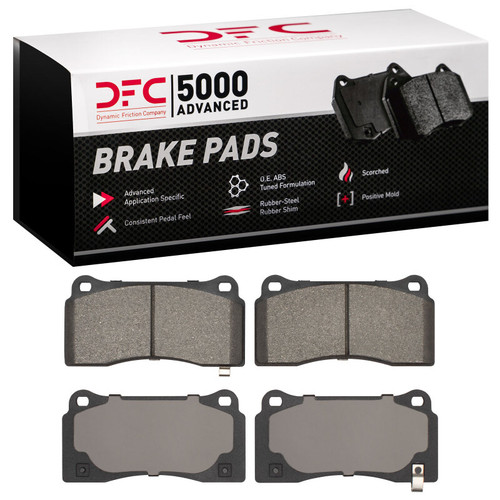 DFC 03-17 Dodge Viper Front/Rear 5000 Advanced Low Metallic Brake Pads