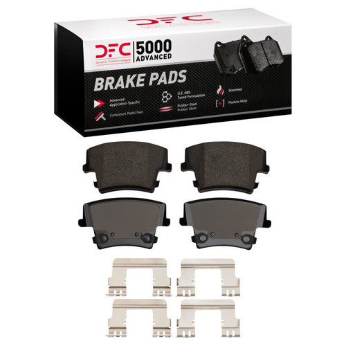 DFC 07-23 Chrysler 300 Rear 5000 Advanced Ceramic Brake Pads and Hardware Kit