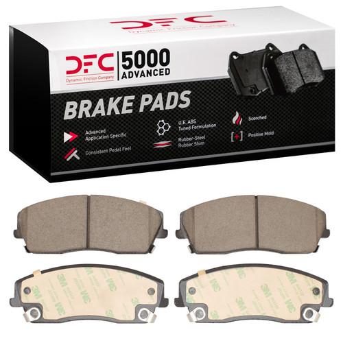 DFC 5000 Advanced Ceramic Front Brake Pads, Chrysler 300 2005-2023