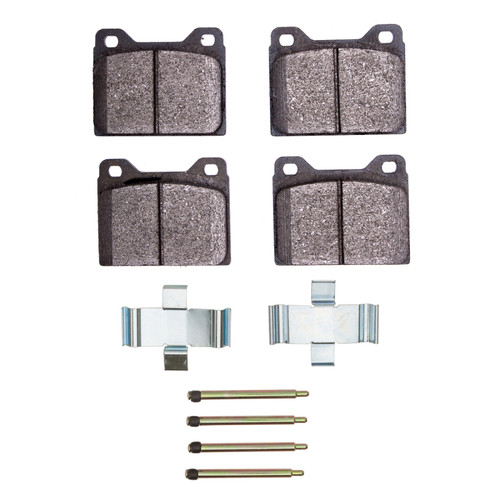 DFC 72-75 Volvo 164 Front 5000 Advanced Semi Metallic Brake Pads and Hardware Kit