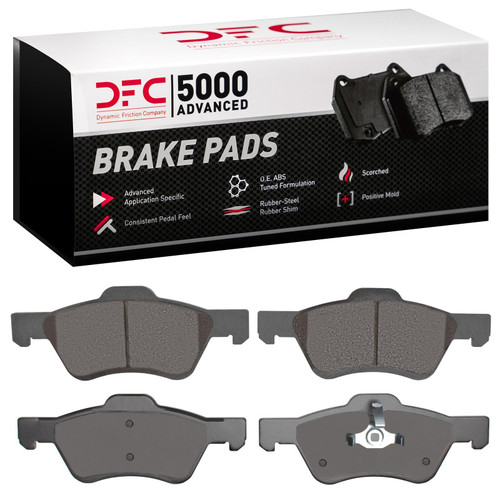 DFC 5000 Advanced Ceramic Front Brake Pads, Ford Escape 2009-2012