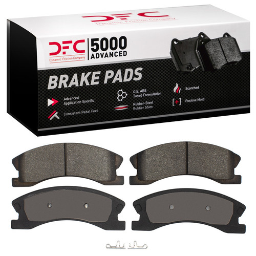 DFC 5000 Advanced Semi-Metallic Front Brake Pads, Jeep Grand Cherokee 1999-2004
