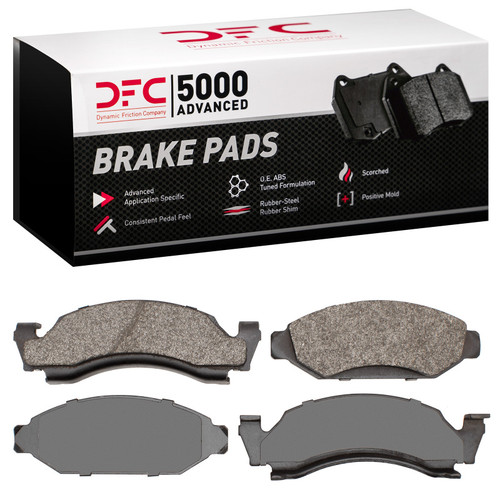DFC 5000 Advanced Semi-Metallic Front Brake Pads, American Motors MATADOR 1972-1985