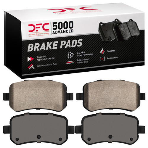 DFC 04-12 Chrysler Town & Country Rear 5000 Advanced Ceramic Brake Pads