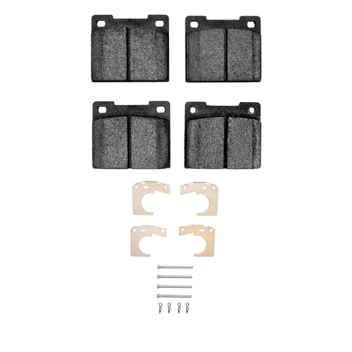 DFC 5000 Advanced Semi-Metallic Front Brake Pads and Hardware Kit, Lotus Elan 1965-1980