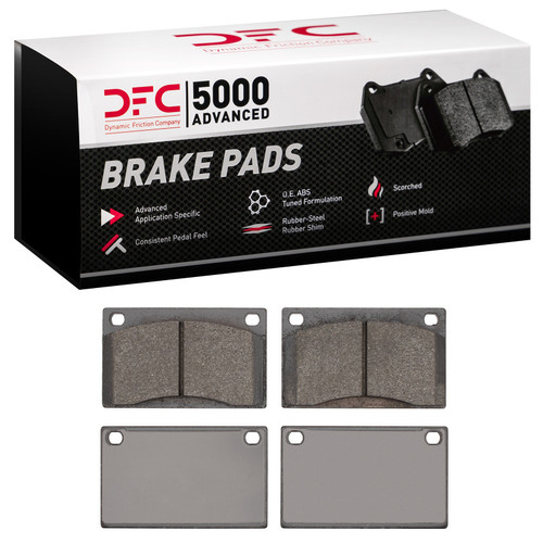DFC 5000 Advanced Low-Metallic Front Brake Pads, Volvo 1800/265 1967-1993
