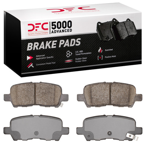 DFC 5000 Advanced Ceramic Rear Brake Pads, Buick Allure 2004-2016