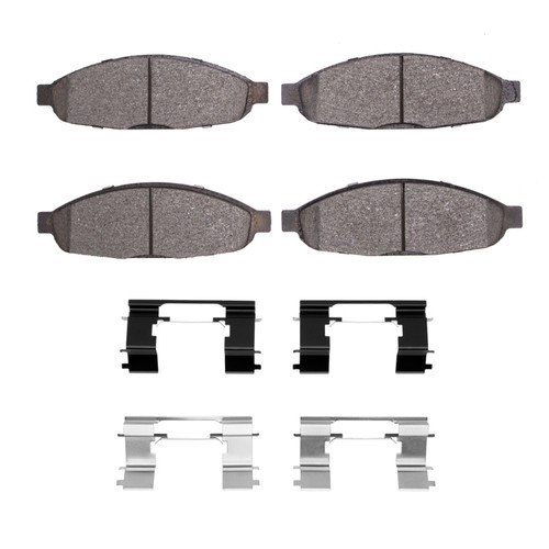 DFC 04-08 Chrysler Pacifica Front 5000 Advanced Ceramic Brake Pads and Hardware Kit