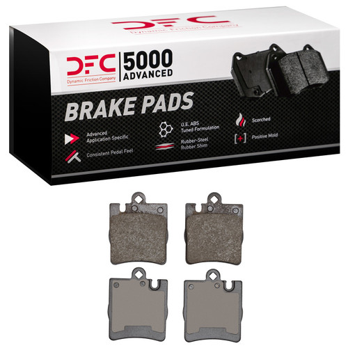 DFC 5000 Advanced Low-Metallic Rear Brake Pads, Mercedes-Benz E300 1996-2011