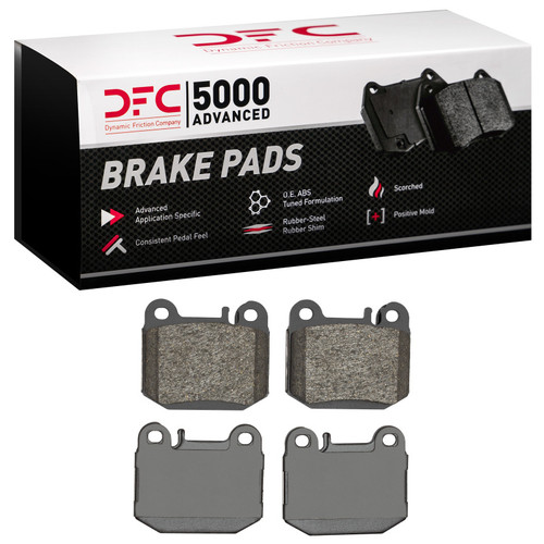 DFC 5000 Advanced Low-Metallic Rear Brake Pads, Mercedes-Benz ML55 AMG 2000-2005
