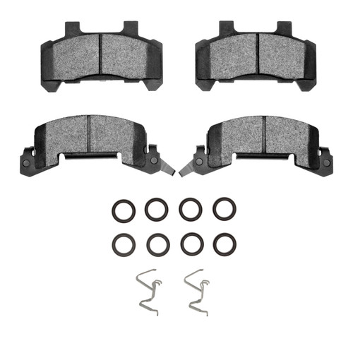 DFC 80-89 Buick Skylark Front 5000 Advanced Semi Metallic Brake Pads and Hardware Kit