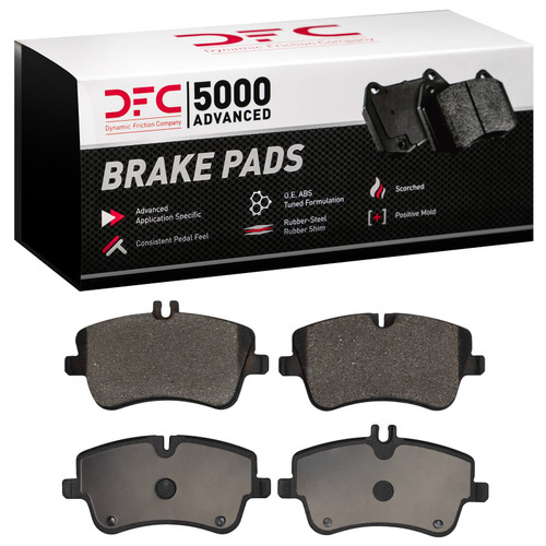 DFC 5000 Advanced Low-Metallic Front Brake Pads, Mercedes-Benz C320 2001-2015