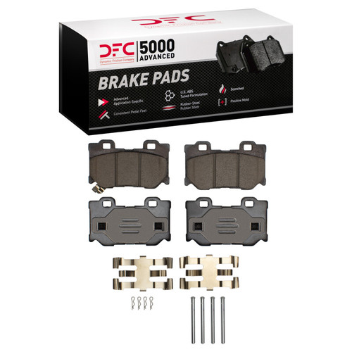 DFC 08-25 Infiniti Q60 Rear 5000 Advanced Ceramic Brake Pads and Hardware Kit