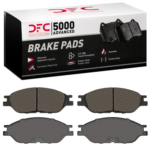 DFC 5000 Advanced Semi-Metallic Front Brake Pads, Ford Windstar 1999-2003