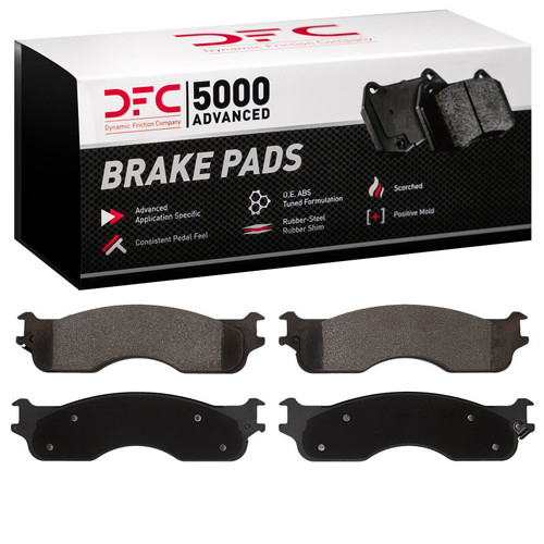 DFC 04-04 Dodge Ram 1500 Pickup Front 5000 Advanced Semi Metallic Brake Pads
