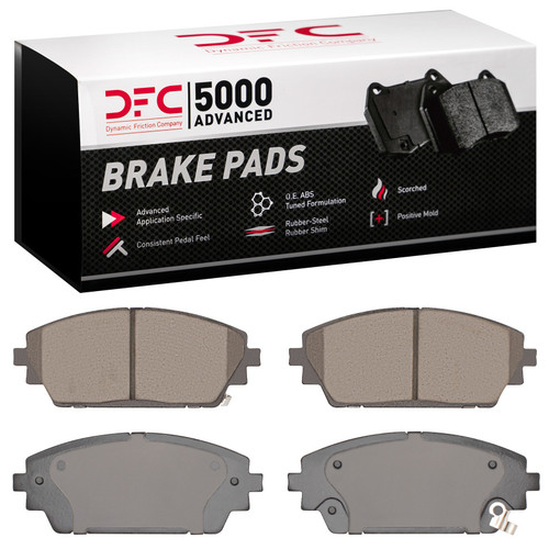 DFC 5000 Advanced Ceramic Front Brake Pads, Mazda 3 2019-2025