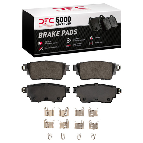 DFC 21-25 Infiniti QX60 Rear 5000 Advanced Ceramic Brake Pads and Hardware Kit