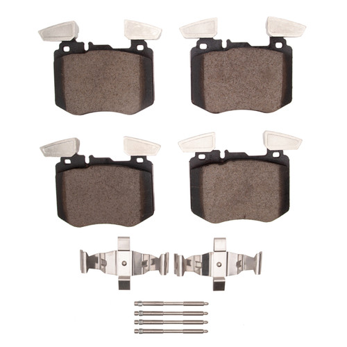 DFC 5000 Advanced Ceramic Front Brake Pads and Hardware Kit, Mercedes-Benz GLC300 2016-2023