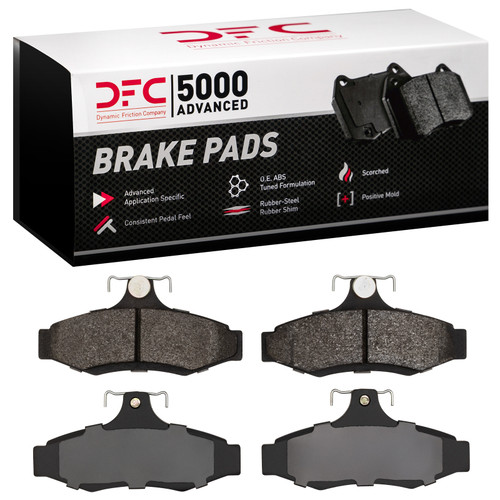 DFC 97-04 Daewoo Leganza Rear 5000 Advanced Semi Metallic Brake Pads