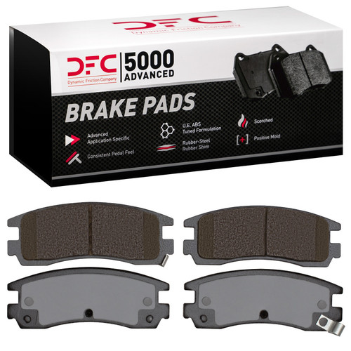 DFC 5000 Advanced Ceramic Front/Rear Brake Pads, Buick Rendezvous 1995-2010