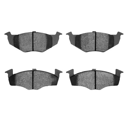 DFC 5000 Advanced Semi-Metallic Front Brake Pads, Volkswagen Jetta Sedan/Golf 1997-1998