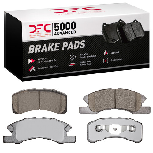 DFC 14-25 Dodge Attitude (Mexico) Front 5000 Advanced Ceramic Brake Pads