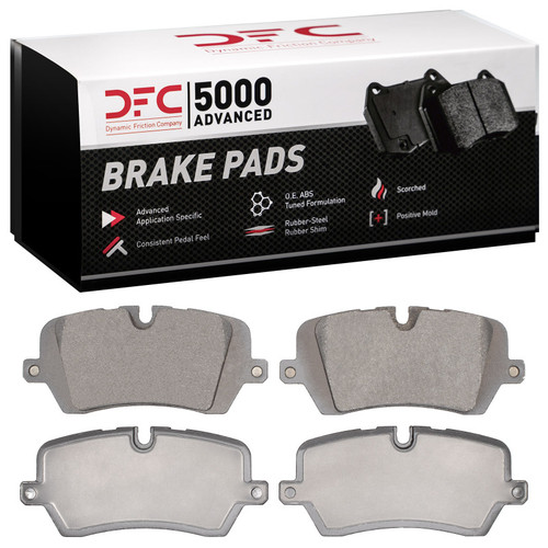 DFC 5000 Advanced Low-Metallic Rear Brake Pads, Land Rover Discovery 2013-2022