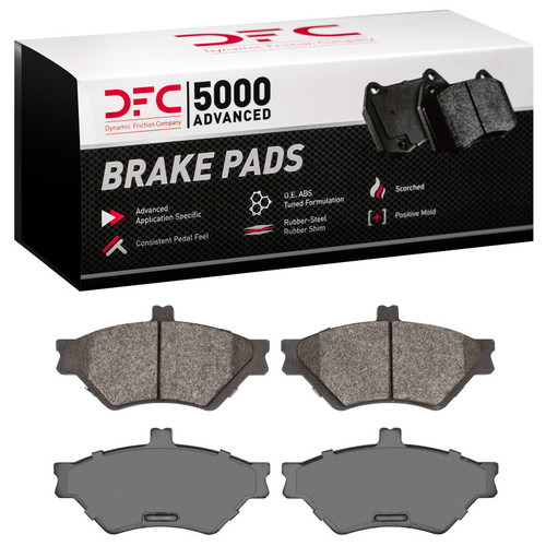 DFC 95-97 Ford Crown Victoria Front 5000 Advanced Semi Metallic Brake Pads
