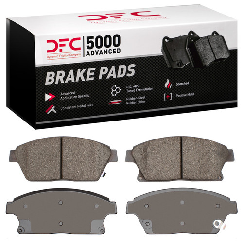 DFC 5000 Advanced Ceramic Front Brake Pads, Buick Verano 2011-2019