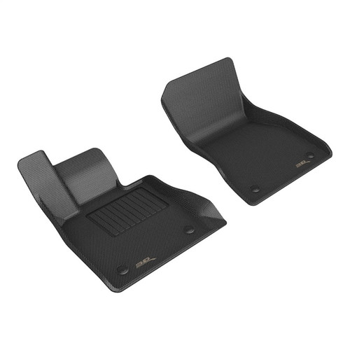 3D MAXpider Kagu 1st Row Black Floor Mat Set, BMW i5 / 5 SERIES 2023-2025