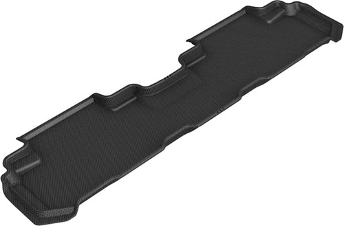 3D MAXpider Kagu 2nd Row Black Floor Mat Set, Subaru Ascent 2019-2024