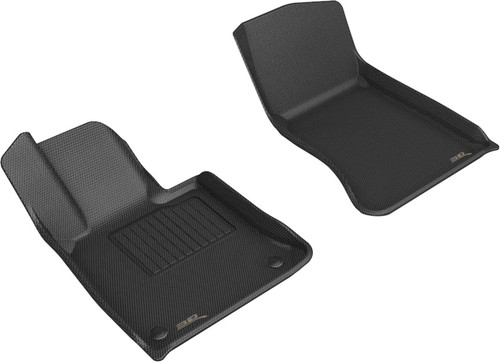 3D MAXpider Kagu 1st Row Black Floor Mat Set, Mercedes-Benz Glc-Class SUV 2023-2024
