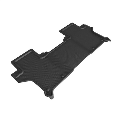 3D MAXpider Kagu 2nd Row Black Floor Mat Set, Land Rover Defender 90 2020-2024