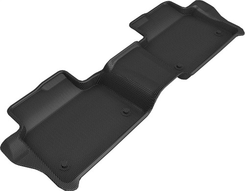 3D MAXpider Kagu 2nd Row Black Floor Mat Set, Land Rover Discovery Sport 2020-2024