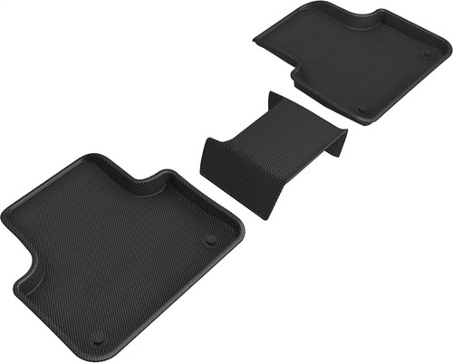 3D MAXpider Kagu 2nd Row Black Floor Mat Set, Lamborghini Urus 2019-2024