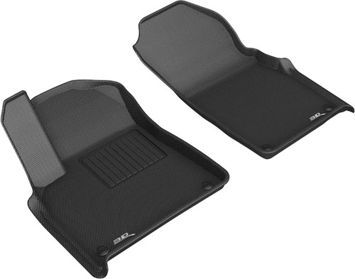 3D MAXpider Kagu 1st Row Black Floor Mat Set, Lamborghini Urus 2019-2024