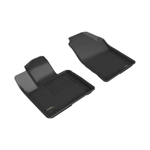 3D MAXpider Kagu 1st Row Black Floor Mat Set, Hyundai Tucson 2022-2024