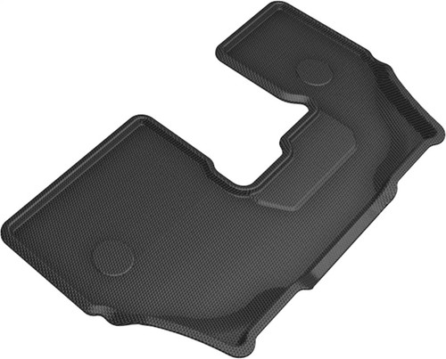 3D MAXpider Kagu 3rd Row Black Floor Mat Set, BMW X7 7-Passenger 2019-2024