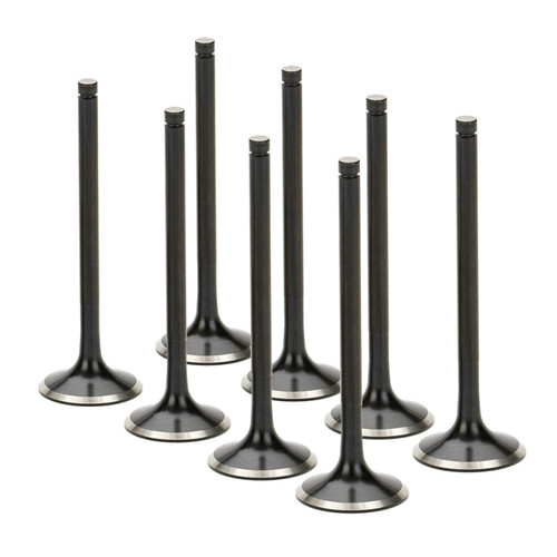 Supertech Renault Clio F7 16V 28.45x6.97x110.1mm Dish Black Nitrided Exhaust Valve - Set of 8