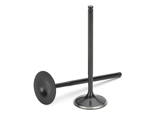 Supertech BMW M50/M52/S50/S52 Black Nitrided Exhaust Valve - +1mm Oversize - Set of 12