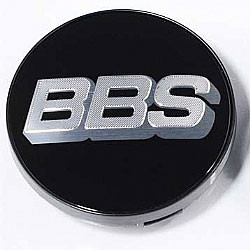 BBS 10.02.3596 Type A Center Cap, Black/Silver (Single Unit)