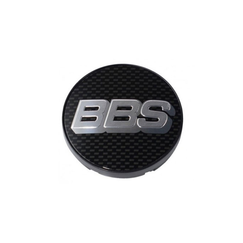 BBS 10.02.3598 Type A Center Cap, Carbon/Silver (Single Unit)