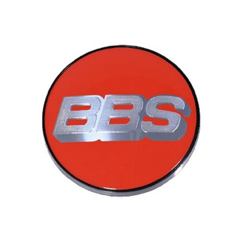 BBS 10.02.4485 Type A Center Cap, Red/Silver (Single Unit) - Type A Reference