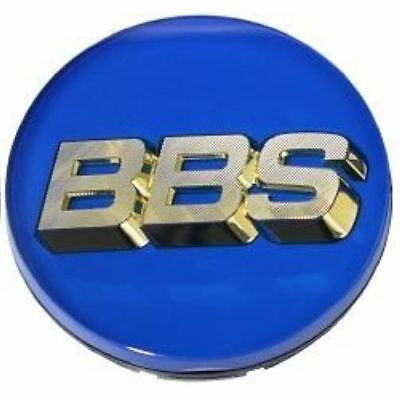 BBS 56.24.206 Type B Center Cap, Blue/Gold (Single Unit) - 56.24.206