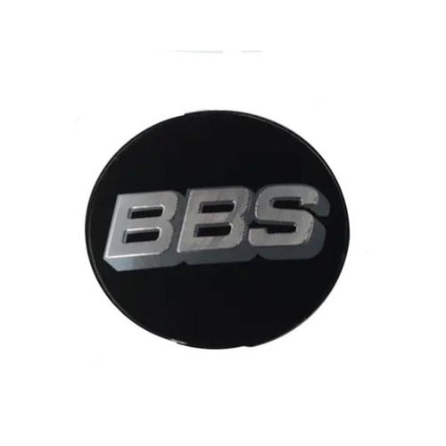 BBS 58.07.1011 Type C Center Cap, Black/Silver (Single Unit)
